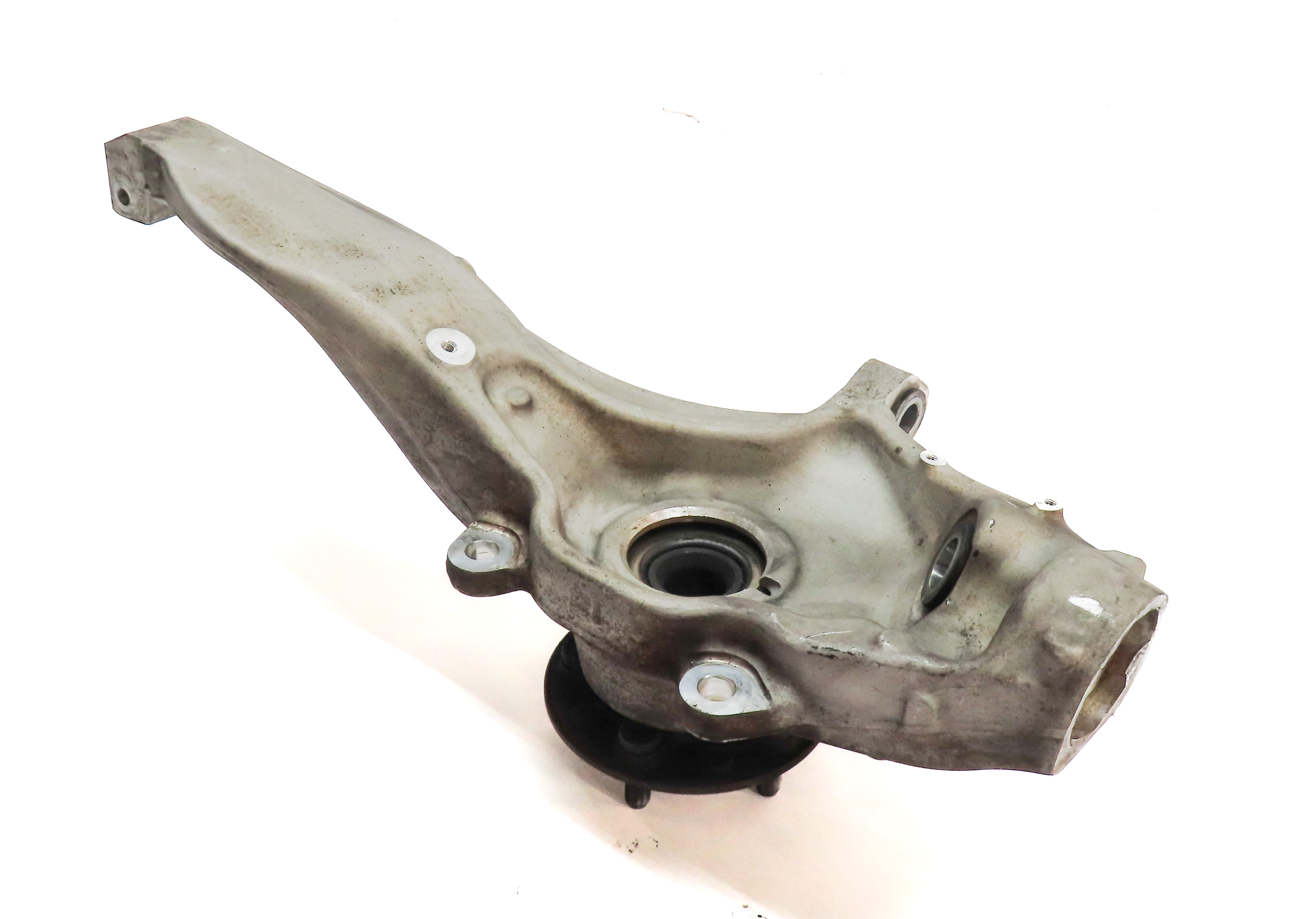 2014-2017 RANGE ROVER SPORT (L494) FRONT LEFT DRIVER SPINDLE KNUCKLE WHEEL HUB — exact item pictured